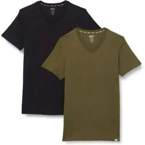 DIESEL UMTEE-MICHAEL-TUBE-TWOPACK Tops Blue/Green Size: XL (1637)
